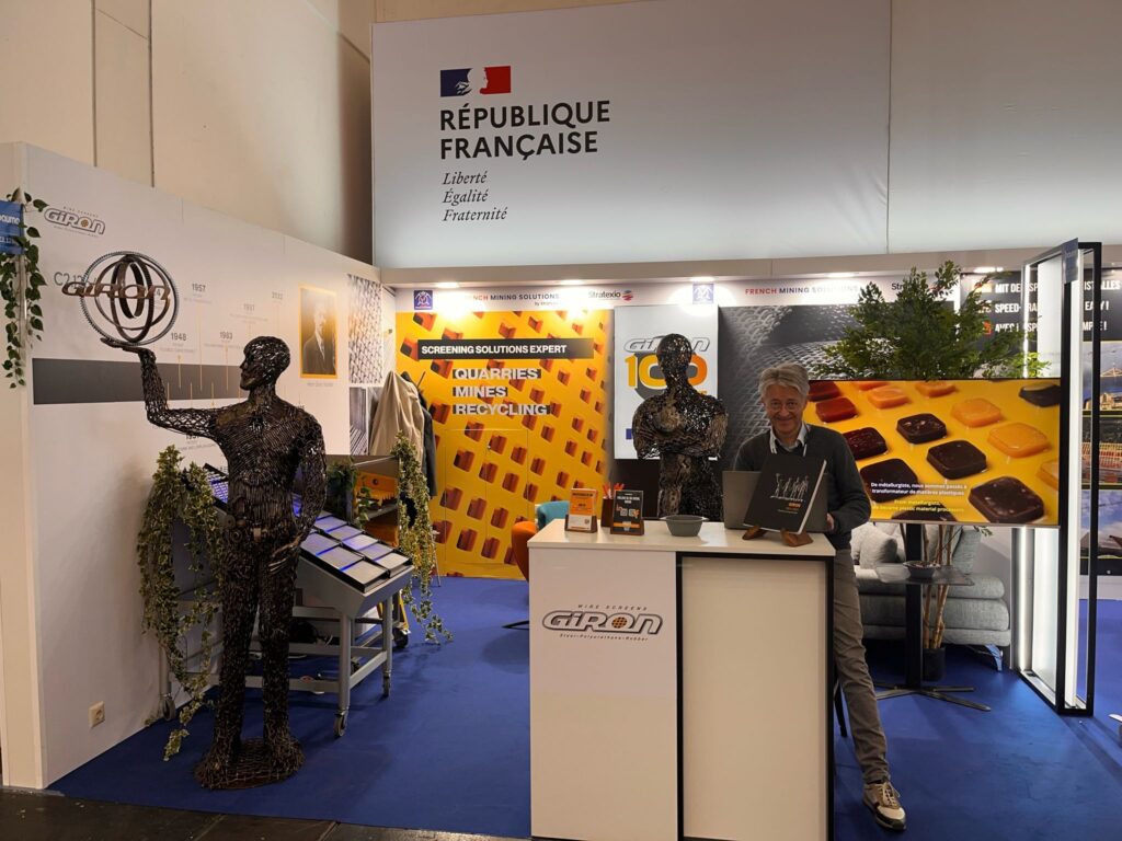 Salon BAUMA & Giron Toile de criblage