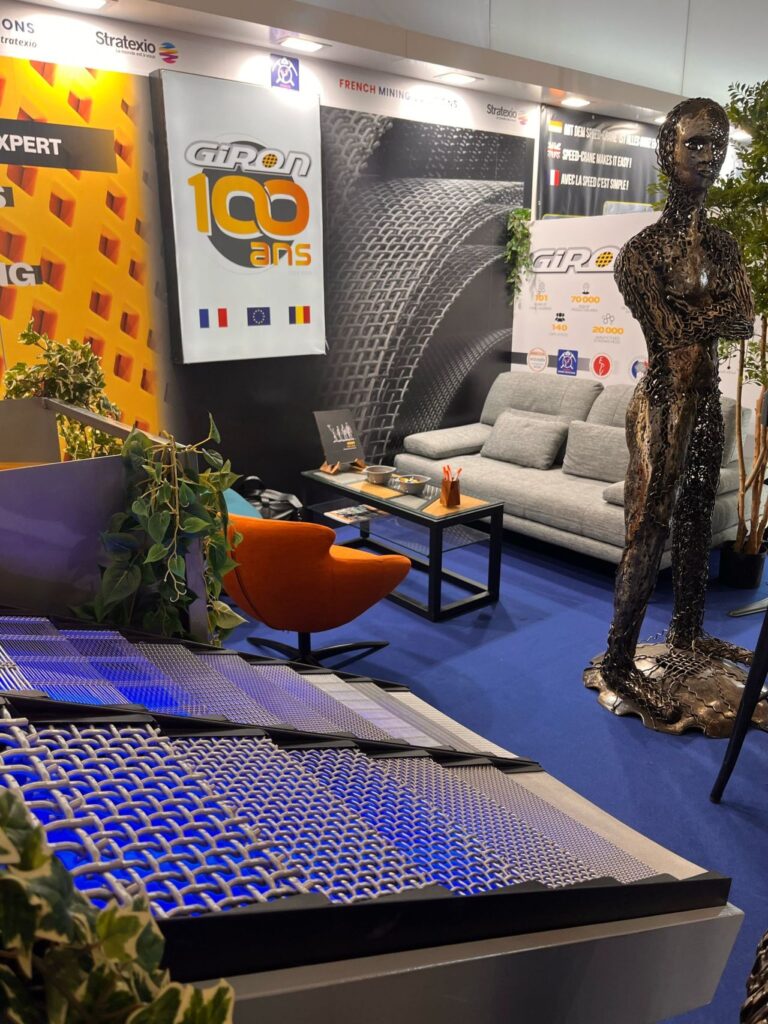 Salon BAUMA & Giron Toile de criblage