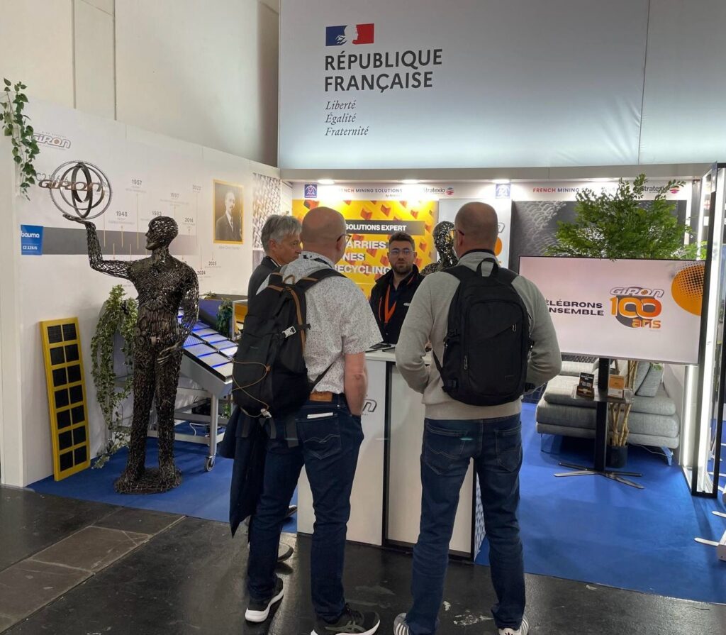 Salon BAUMA & Giron Toile de criblage