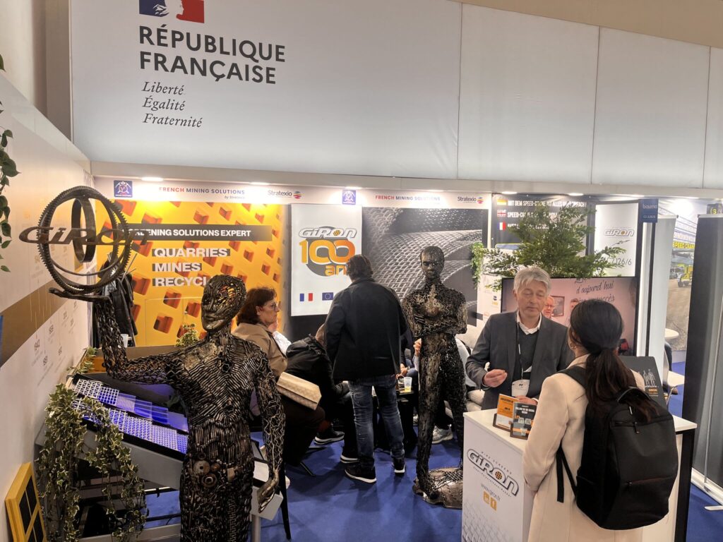 Salon BAUMA & Giron Toile de criblage